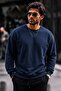 3 Pieces Men's 100% Cotton Regular Fit Basic Sweatshirt - 2