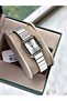 Special Design Silver Color 3 Atm 24 Months Warranty Steel Band Women Wristwatch 2621Slz - 3