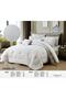 Huda Nefir Summer Luxury Embossed Patterned 8-Piece Table Cloth - 4