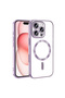 iPhone 16 Pro Max Case Magsafe Camera Lens Protected Slim Lightweight Marçev with Logo Displaying