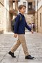 School Long Sleeve T-Shirt 100% Cotton 3-Pack - 3