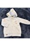 Boy's 2-Piece Hooded Set - 100% Natural Cotton - Beige - 2