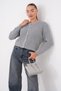 Women's Thessaloniki Knitted Baby Collar Button Closure Knitwear Cardigan 265217 - - 4