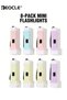 8PCS Mini Flashlight Set Portable Pocket Sized LED Lights with Decorative Design for Home Outdoor Emergency and Gift Giving for Men Women - 2