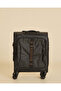 Black 20 Inch Soft Luggage With 8 Wheels