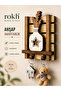 🔑   Wooden Keychain |   Decorative Wall Key Holder |   Natural Wooden Home Decor |   Gift - 2