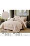 Huda Nefir Summer Luxury Embossed Patterned 8-Piece Table Cloth - 3