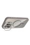 iPhone 15 Pro Case with Camera Stand, Magsafe Supported, Transparent Back, Silicone Marçev - 6