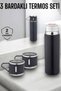 Zengezur Stainless Steel 3-Piece Thermos Set Vacuum Insulated and 8 Hours (143727) Heat Preservation - 5