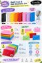 Blue Color A5 4-Ring Binder Set with 8 Color Options – 50 A5 Colored Papers, 50 Mini Envelopes, and 6 A6 Snap File Folders | - 2
