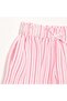 Solid Shorts With Decorative Bow Pink - 2