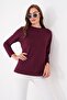 Women's Crew Neck Tunic with Slit Detail 265195 - - 4