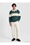 Quality Pieces from Çelebi Store Devrik Roba Collar Color Block Men's Knitwear Sweater - 3