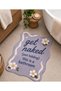 Eta Written and Thematic Modern Woven Base Decorative Carpet Eta4155 - 2