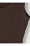 Quality Pieces from Çelebi Store U Roba Collar Women's Ribbed Undershirt - 7