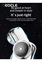 Men's Mini Shaver Portable Electric Shaver Magic USB Rechargeable Shaver Electric Razor Powerful Storm Razor for Travel & Office & Business Trip - 4