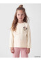 Alita City Ecru Combed Cotton Printed Standard & Regular Long Sleeve Girls' T-Shirt with a Difference