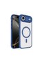 iPhone 17 Air Case Magsafe Transparent Back Face Camera Raised Silicone Marçev