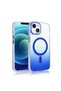 iPhone 14 Case Color Transitioning Magsafe Camera Raised Silicone Cover - 5