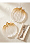 Timeless Clothing & Timeless Choices Pumpkin Shaped 2-Piece Bowl Set 17 cm