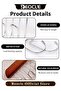 1pc Multi Hook Coat Racks 360 Degree Space Saving Hangers with 8 Hooks Multifunctional Non-Slip Storage Hangers for Ties, Scarves, Socks - 4