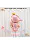 Mermaid Concept Balloon Set 3 Years Old - 14 Piece Extra Large Size Sea Horse Whale and Rainbow Foil Balloon Set Birthday Party Decoration Set - 6