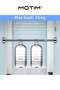 Extendable Shower Curtain Rod Stainless Steel Shower Curtain Rod for Curtain Shower and Closet (Silver 155-260 cm) - 4