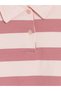Lcw Baby Pink Striped Baby Girl Set - 4