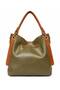 Soft Leather Casual Large Size Long Strap Shoulder Bag - 3