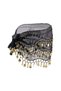 Belly Dance Hip Scarf Waist Belt With Gold Coins Black Color 10+ Years