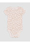 Ecru Baby Girl Short Sleeve Snap Fastener Bodysuit 2-Pack - 2