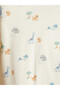 Two Mt Shop Quality Lcw Baby Ecru Printed Baby Boy Snap Fastener Bodysuit 2-Pack - 6
