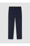 Esvab • Modern & Distinctive Women's Fabric Trousers with Belted Waist - 8