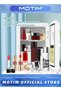 Mini Fridge 4 Liter/6 Can Portable Cooler Travel Compact Refrigerator AC/DC Personal Fridge Thermoelectric for Food & Drinks & Skin Care & Milk for Travel & Car & Office (White) - 2