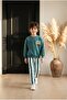 Children's Printed Bottom Top Suit - 3