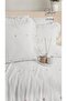Jacquard Duvet Cover Set Double Leona Beige - 2