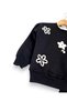 Girl's Winter 3-Strand Embroidered Floral Embroidered Tracksuit Set for Ages 5-6-7-8-9-10-11-12-13 - 4