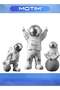 Astronaut Room Decor Or Car Decorations,Resin Sculpture for Home Decor Modern Book Shelf TV Stand Decor Bedroom Office Desktop Decorative Ornaments-Silver
