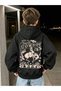 Children's Wild West Cowboy Printed Hoodie Hooded Sweatshirt Combed Cotton Fabric 3 Yarns Ribbed Unisex Winter Sweatshirt