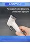 Portable Travel Shattaf Travel Shattaf Portable Bidet Sprayer Toilet Sprayer Shatafa Set with Hose and Adaptors for Faucets Easy to Install up to 1.5M Extendable Pipe - 2