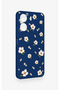 Redmi 13C Compatible Daisy Pearl Pattern Silicone Case - 3