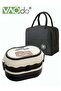 Double Layer Lunch Box Detachable Large Capacity Microwaveable Lunch Box With Cutlery And Lunch Bag