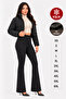Winter Women's Plus Size Spanish Leg Diver Fabric Leggings Stretchy Fabric, Lycra Wide Size Range 3X4X5X6XL