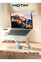 Adjustable Laptop Stand For Desk With 360°Rotating Base Portable Foldable Computer Stand Fits Ergonomic Laptop Riser For Collaborative Work For All Pro Air MacBook Laptops 10-17.3" - 3
