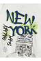 Lcw Kids Ecru New York Printed Boys' Pajama Set - 7