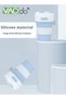 Foldable Coffee Cup Portable Foldable Travel Cup 450ml Durable And Reusable Camping Bottle Bpa-free Silicone Pocket Mug With Straw And Lid For Travel Outdoor Hiking Blue - 5