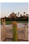 Rose Appliqué Chiffon Dress Eh Collection - 4