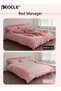 10pcs Quilt Fixers Anti-Run Buckles with Invisible Non-Slip Safety Clips Reusable Detachable Bed Sheet Holders for Mattress Bedding Home Use - 6