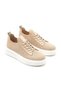 Zrk-X116 High Quality Beige Lace-Up Knitwear Men's Sneaker - 2
