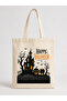 Halloween, Halloween Themed, Raw Cloth Bag, Sublimation Printing, Shoulder Bag, Shopping Bag - 3